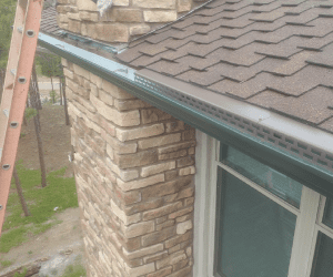 Best Buy Gutter Leaf guard installation