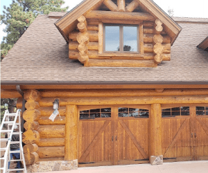 Best Buy Gutter service for gutter system on lodge in Colorado Springs, Colorado